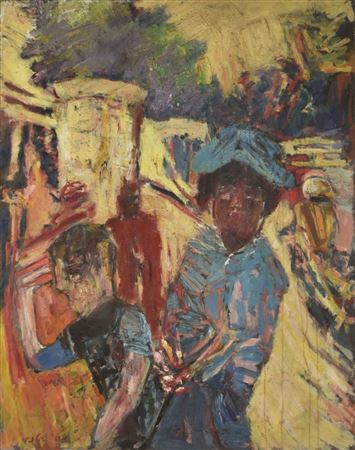 Sample artwork by Joseph Gattegno (1939 - 2016), known for painting - View similar artists and auction records