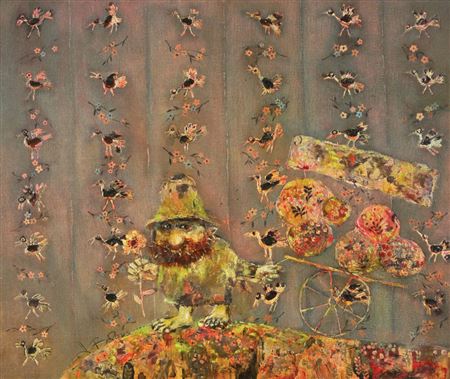 Gardener and Birds, 1999