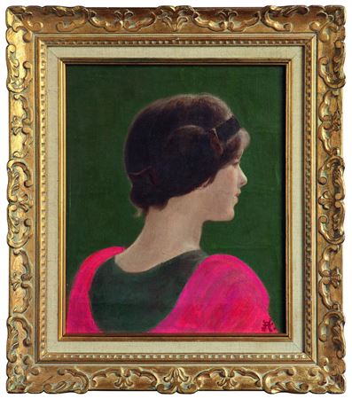 Sample artwork by Jean François Auburtin (1866 - 1930), known for symbolist and japoniste landscape painting, mural decoration, and mythological subjects - View similar artists and auction records