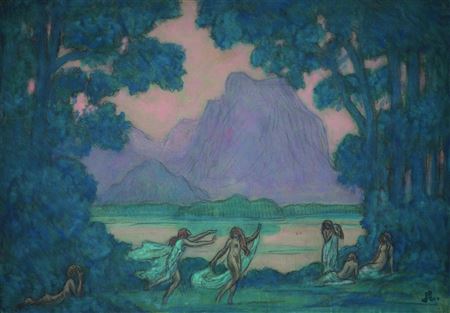Dance in a lake setting