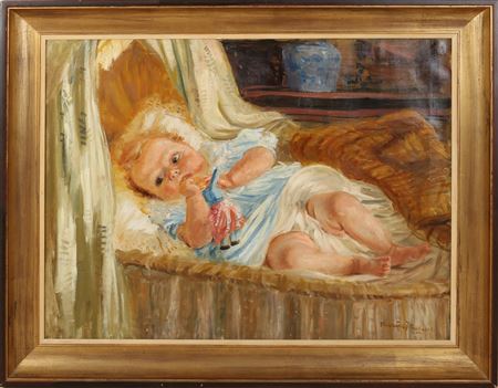 BABY IN CRIB