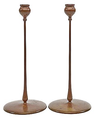 Candlesticks, two