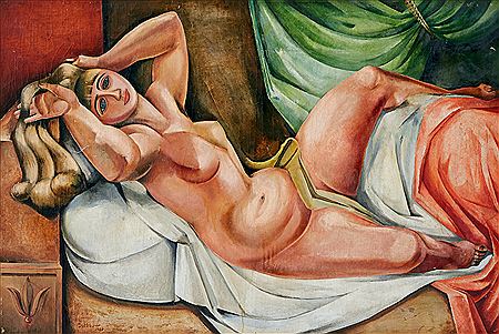 Lying woman