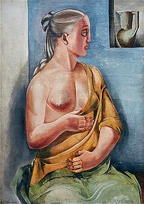 Sitting woman