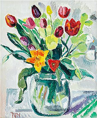 Tulips in vase