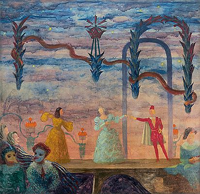 Theater stage from Thirteenth Night