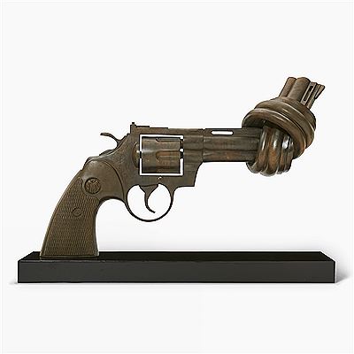 "Non-Violence" by Carl Fredrik Reutersward - Auction record, sale price, and art valuation. Compare with similar artists and explore comparable artworks.