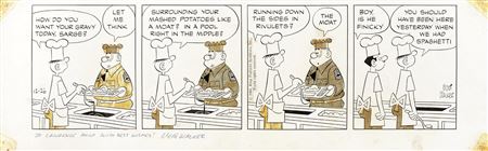 "Beetle Bailey", 1961 by Mort (Addison Mortimer) Walker - Auction record, sale price, and art valuation. Compare with similar artists and explore comparable artworks.