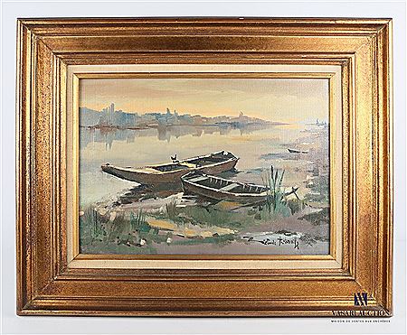 Boats on the Dordogne