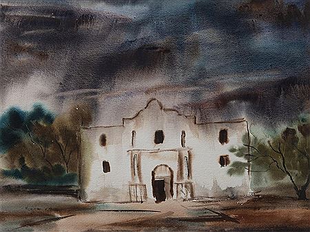 Alamo Watercolor by Robert Kenson Reed - Auction record, sale price, and art valuation. Compare with similar artists and explore comparable artworks.