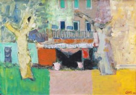 A café in Saint Tropez