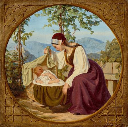 Mother and child. 1838