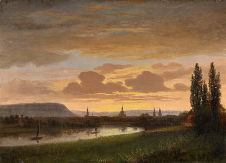 Dresden in the late afternoon.
