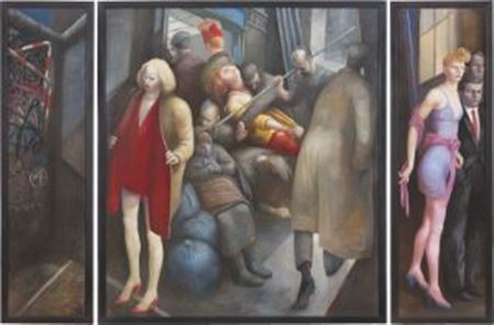 ”Berliner Nacht” (triptych)