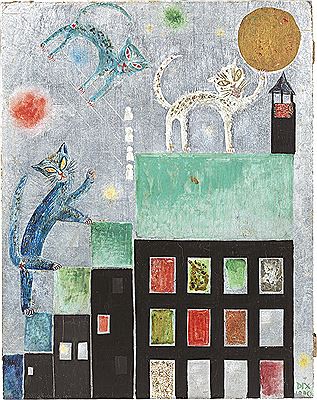 Katzen (Theodor Däubler gewidmet)