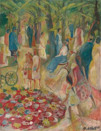 Berliner Humboldthain by Otto Nagel - Auction record, sale price, and art valuation. Compare with similar artists and explore comparable artworks.