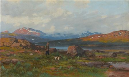 Jäger im Fjell