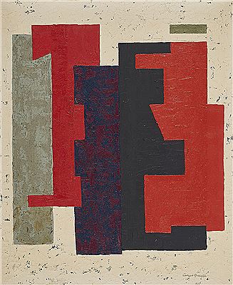 Sample artwork by Werner Graeff (1901 - 1978), known for abstract painting - View similar artists and auction records