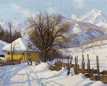 The Great Priel near Hinterstoder in Upper Austria by Hans Ranzoni Sr - Auction record, sale price, and art valuation. Compare with similar artists and explore comparable artworks.