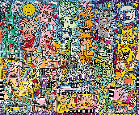 My City is now your City by James Rizzi - Auction record, sale price, and art valuation. Compare with similar artists and explore comparable artworks.