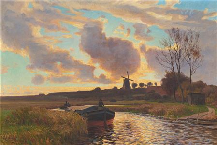 "Abend nach einem stürmischen Tage" by Franz Bunke - Auction record, sale price, and art valuation. Compare with similar artists and explore comparable artworks.