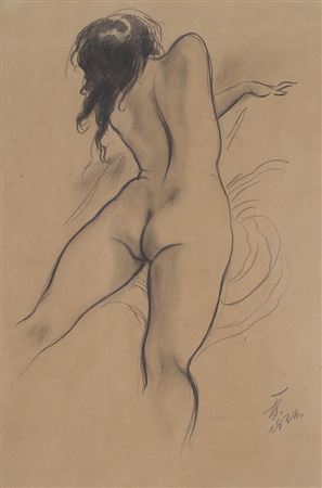 Lying nude by Jaroslav Stika - Auction record, sale price, and art valuation. Compare with similar artists and explore comparable artworks.