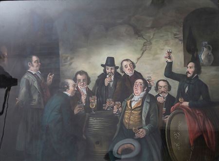 Weinprobe by Herminie Blot - Auction record, sale price, and art valuation. Compare with similar artists and explore comparable artworks.
