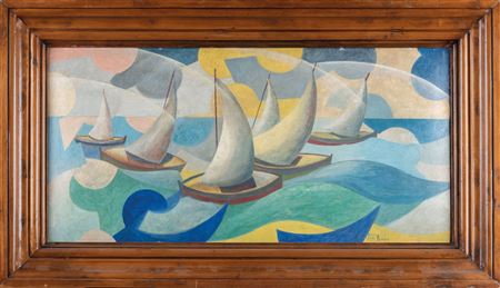 Boats in regatta, 1926-27