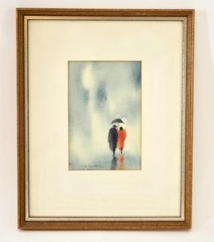 Couple in the Rain
