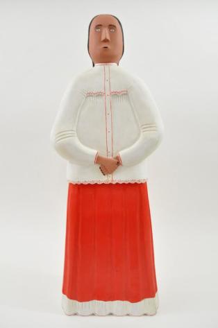Priest Sculpture
