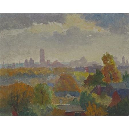 Toronto, From Hillcrest, North Rosedale by Owen Staples - Auction record, sale price, and art valuation. Compare with similar artists and explore comparable artworks.