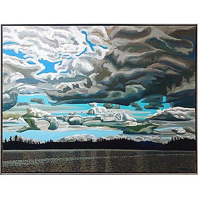 Sample artwork by Stephen Snake (Born 1966), known for painting - View similar artists and auction records