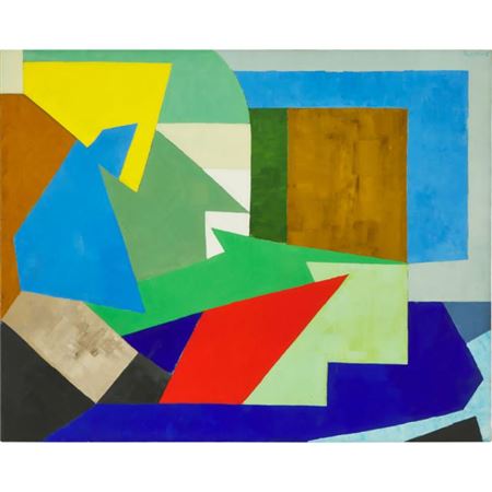 BSTRACT 23, 1957 by Rene Marcil - Auction record, sale price, and art valuation. Compare with similar artists and explore comparable artworks.