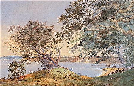 View from Shoal Bay, Auckland by Alfred Sharpe - Auction record, sale price, and art valuation. Compare with similar artists and explore comparable artworks.