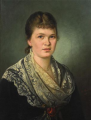 Portrait of a young woman