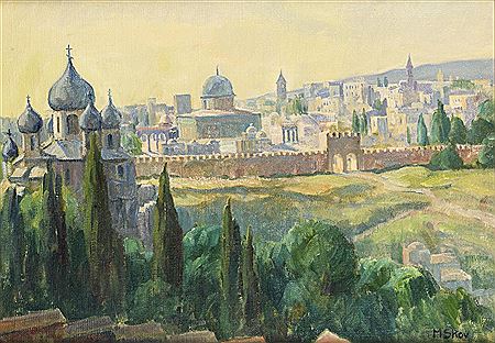 View of Jerusalem from the Mount of Olives