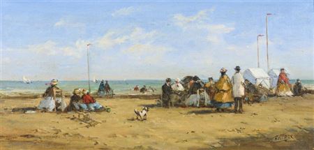 Beach scene