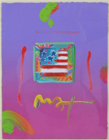 Mixed Media Flag