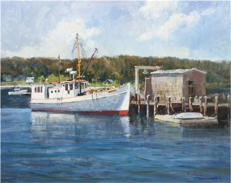 "Laura B at Port Clyde"