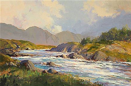 BUNDORRAGHA RIVER, DELPHI, CONNEMARA