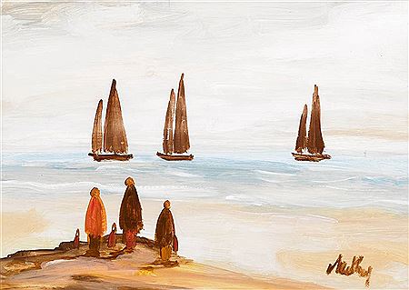 Watching the Fishing Boats I