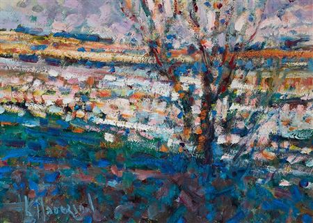 LATE EVENING, RIVER BLACKWATER, NEAR CAPPOQUIN, COUNTY WATERFORD