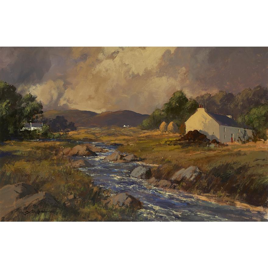 TROUT STREAM, NEAR CLIFDEN, CONNEMARA, COUNTY GALWAY
