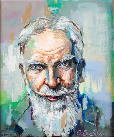 PORTRAIT OF GEORGE BERNARD SHAW