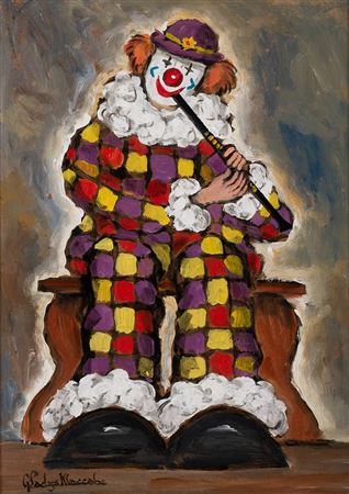 CLOWN WITH FLUTE
