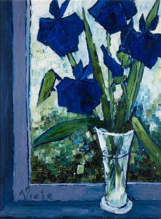 BLUE IRISES