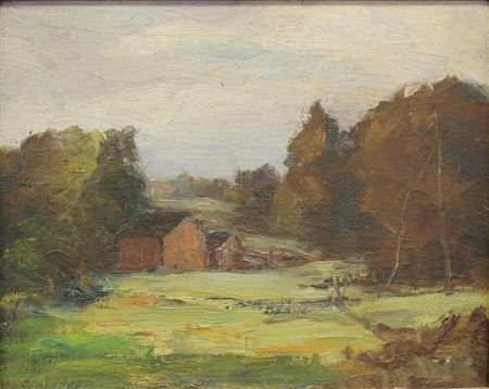 Barns in Landscape