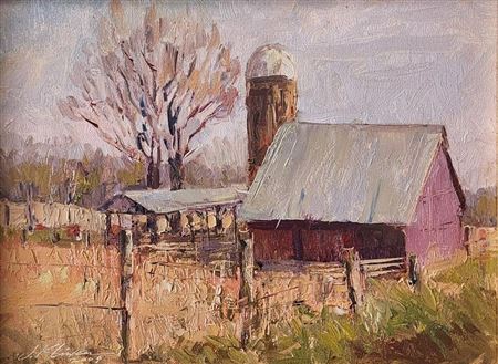 Purple Barn, New Harmony