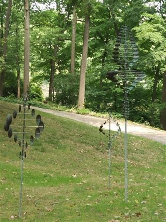 Three Wind Sculptures
