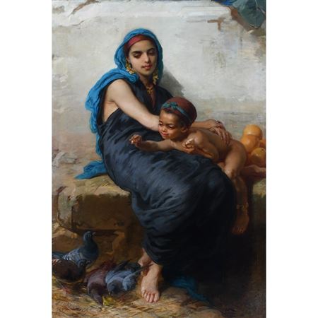 Sample artwork by Guido Bach (1828 - 1905), known for painting - View similar artists and auction records